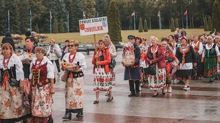 XIV Ogólnopolski Zjazd Kół Gospodyń Wiejskich w licheńskim sanktuarium [upl. by Otreblada504]