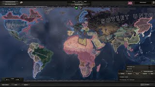 HOI4  The rise of facism AngloGerman alliance multiplayer [upl. by Enyleve588]