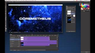 Photoshop CS6 Tutorial  Motion Graphics [upl. by Ariada]