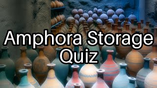 Ancient Greek Amphorae Quiz 🏺 Test Your Knowledge of Storage Vessels [upl. by Marta195]