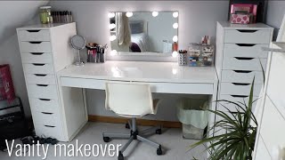 DIY DREAM VANITY MAKEOVER [upl. by Eisej34]