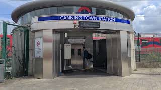 Canning Town Tube Station 2022 [upl. by Dovev]