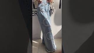 Baggy jeans Dimond new style  denimjeans jeans [upl. by Shlomo]