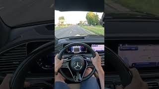 Acceleration  2024 Mercedes GLS 450  indoor sound 400hp carnoise automobile enginenoise fast [upl. by Aihsiyt756]