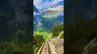 Ride the Gelmerbahn Alpine Adventure in Switzerland 🇨🇭🏔️ [upl. by Anin874]