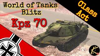 Kpz 70 WOT Blitz Class Act worldoftanksblitz wotb wotblitz [upl. by Ultan419]