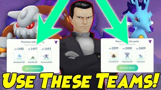 How to Beat Giovanni SHADOW HEATRAN Team as a Beginner or Expert in Pokemon GO [upl. by Teriann]