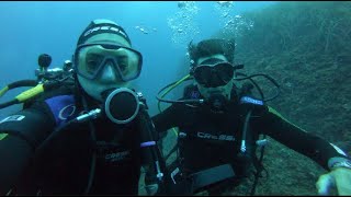 RAPALLO  immersione quotCristo degli abissiquot 18 m [upl. by Acinaj]