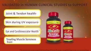 Learn About The Benefits of BioAstin Hawaiian Astaxanthin  Nutrex Hawaii [upl. by Millian]