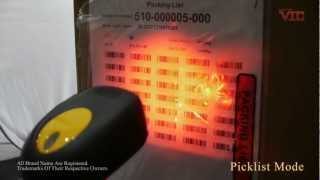 VICHK  CipherLab 1704 Industrial 2D Barcode Scanner Performance 852 36655720 [upl. by Trbor]