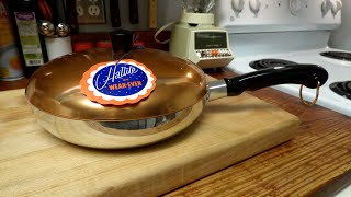 WearEver Hallite Aluminum Frying Pan 1950s [upl. by Gotthelf]