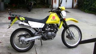 SUZUKI DR 200 DG OSERIES EXHAUST  unboxinginstallationride [upl. by Charbonneau598]