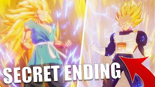 NEW End of Z Goku vs Vegeta SECRET ENDING Dragon Ball Z Kakarot DLC [upl. by Sivrep]