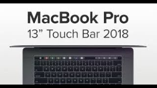 Macbook Pro 13 Pouces Touch Bar 2018  Déballage en français [upl. by Akinek]