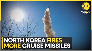 North Korea fires more cruise missiles into the West Sea  WION [upl. by Wahlstrom]