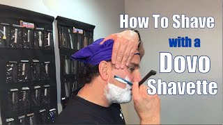 Dovo Shavette Style Straight Razor Review and Shave [upl. by Ced79]