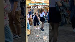 Polish🇵🇱Festival Kiermasz Pogranicza Kultur 🥰 Kraków travel polska explore poland ytshorts [upl. by Einhoj294]