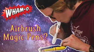 Review of the Whamo Airbrush Magic Pens [upl. by Aicemak7]