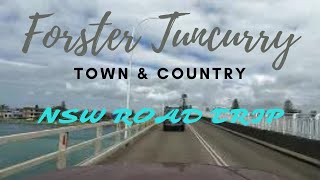 Drive Forster Tuncurry North Coast NSW [upl. by Bekelja]