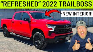 RESTYLED 2022 Chevrolet Silverado TrailBoss  FIRST LOOK [upl. by Roldan]