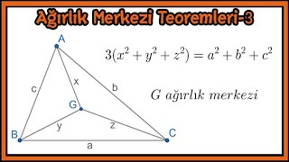 AĞIRLIK MERKEZİ TEOREMLERİ 3 [upl. by Schaeffer872]