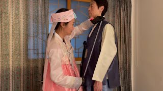 ASMR  Jacket fitting amp Measuring  Hanbok tailor  한복 재단사 [upl. by Ecniuq]