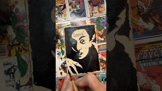 Vampires Nosferatu Ink Drawing Timelapse vampireart [upl. by Aes46]