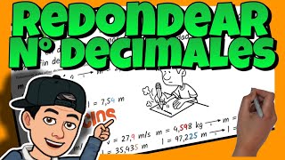 👨‍🏫 REDONDEAR NÚMEROS DECIMALES [upl. by Irianat]