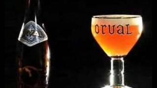 Bière Orval et son verre [upl. by Ulphi]