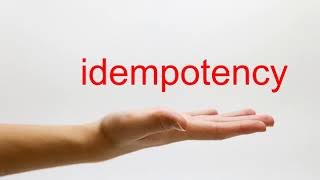 How to Pronounce idempotency  American English [upl. by Terris]