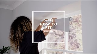 Dunelm  How to Fit Roller Blinds [upl. by Windsor]