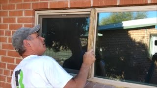 1958 Ranch Window Installation  Part 13 [upl. by Towbin686]