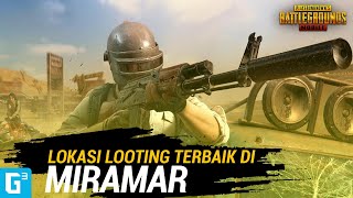 5 LOKASI LOOTING TERBAIK DI MIRAMAR  PUBG MOBILE [upl. by Summer]