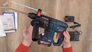 Unboxing BOSCH Cordless Rotary Hammer with SDS plus GBH 180 LI  Bob The Tool Man [upl. by Velda]