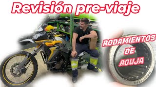 VOGE 300 RALLY 🔧 CAMBIO ENGRASE Y MONTAJE DE RODAMIENTOS DE AGUJAS [upl. by Lindell602]