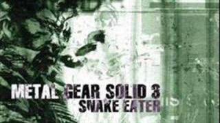 Metal Gear Solid 3 Snake Eater Soundtrack Snake Eater [upl. by Myrtia]