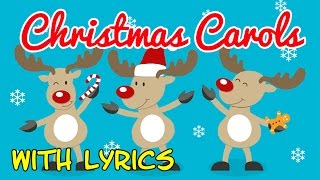 Christmas Carols with Lyrics for Children 🎅 Christmas Songs for Kids 🎄 Xmas Music Playlist Mix [upl. by Beisel267]