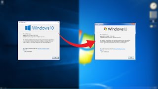 Transforming Windows 10 into Windows 7 [upl. by Fredela]