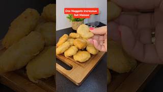 Des Nuggets incroyaux fait maison 😋👩‍🍳 [upl. by Ainomar]