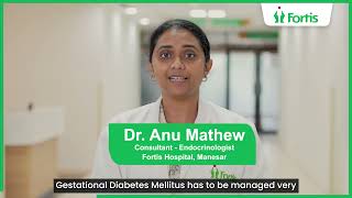 Understanding Gestational Diabetes Insights from Dr Anu Mathew [upl. by Eeneg]