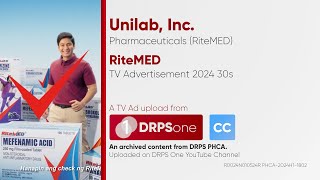 RiteMED TV Ad 2024 30s with Coco Martin Philippines CC [upl. by Weatherby]