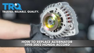 19962000 EK Civic Alternator Replacement [upl. by Resee]