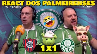 REAÇÕES ENERGIA 97 SAN LORENZO 1x1 PALMEIRAS LIBERTADORES [upl. by Eninnej519]