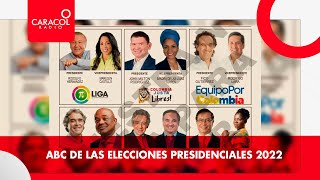 ABC de las elecciones presidenciales 2022  Caracol Radio [upl. by Muriel]