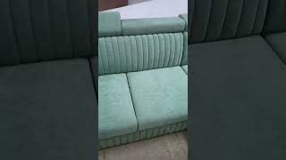 new headrest sofa making video shorts video viralshort furniture furnituredesign home sofa [upl. by Annairdna]