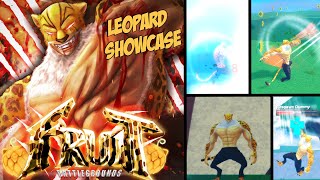 FRUIT BATTLEGROUNDS LEOPARD SHOWCASE [upl. by Nozicka]