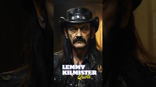 Lemmy Kilmister  Quote [upl. by Aida421]