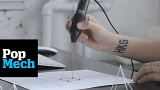 The 3Doodler Pen Might Be the Future of 3D Printing  PopMech [upl. by Adrea122]