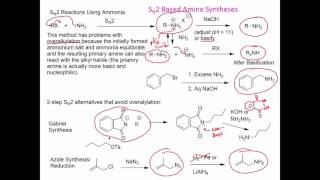 Amines Synthesis Chapter 21 Part 2 [upl. by Shaia]