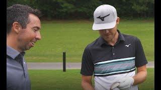 FIRST HIT Mizuno T22 wedges with Fredrik Lindblom [upl. by Eillom184]